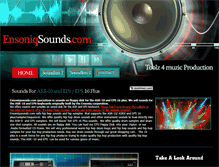 Tablet Screenshot of ensoniqsounds.com